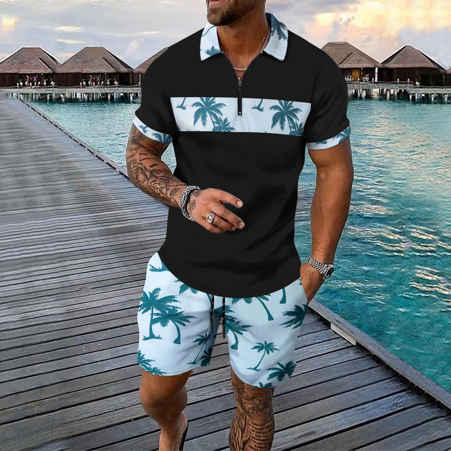 Men New Summer Leisure Set