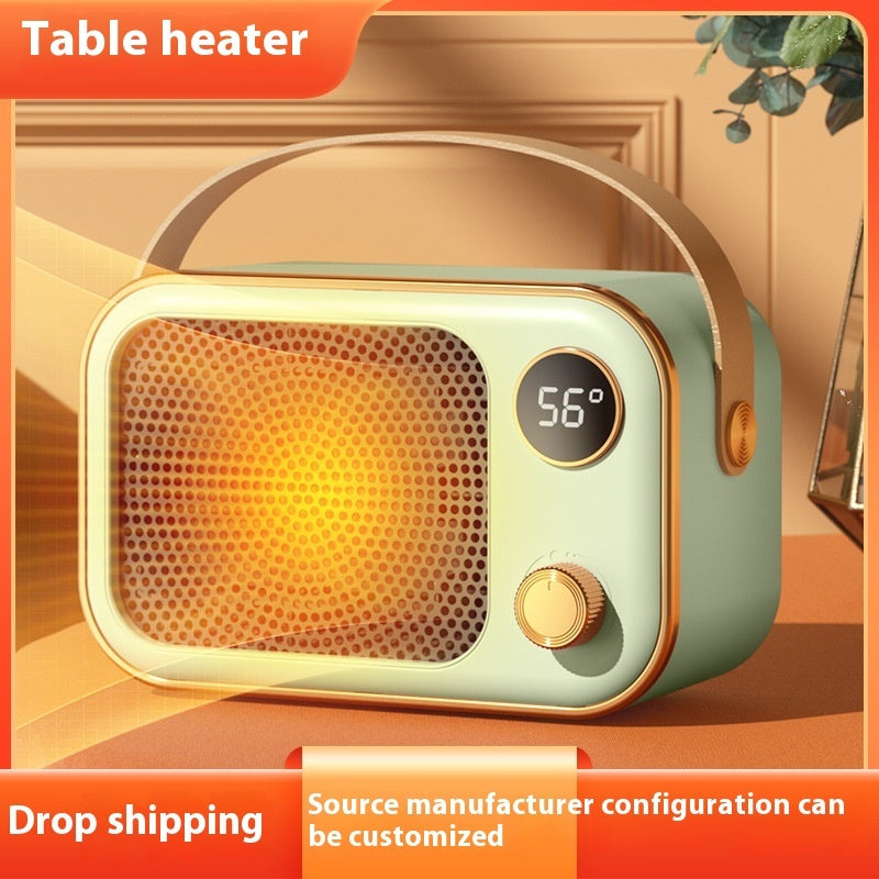 Retro Digital Office Desktop Heater