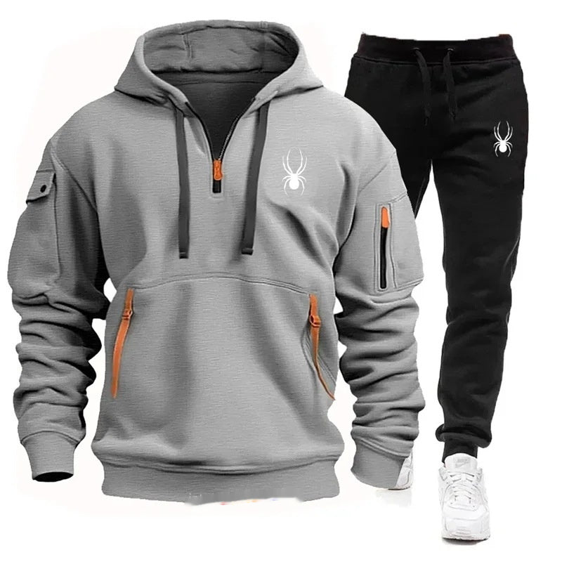Men's Black Widow Casual Sports Set