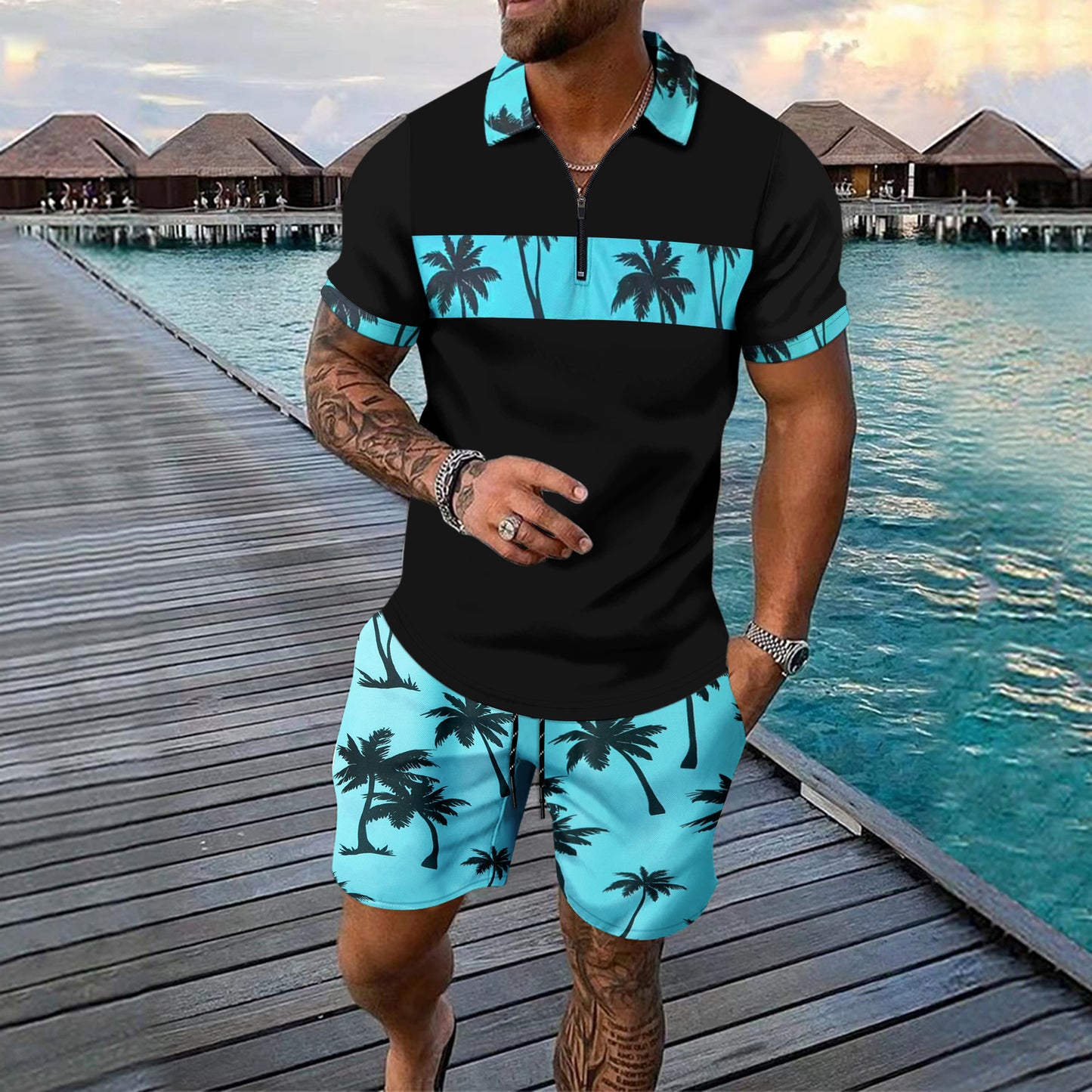 Men New Summer Leisure Set