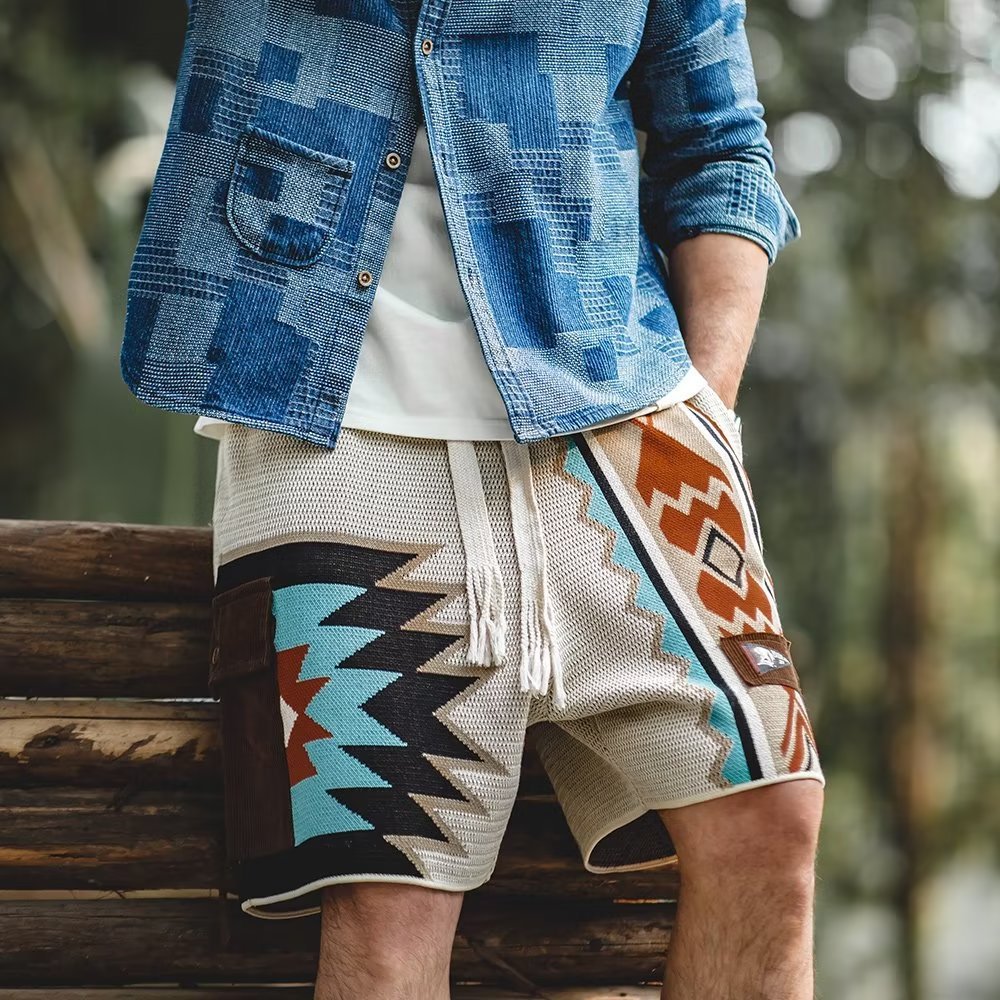 Men New Travel Tribe High-End Summer Shorts