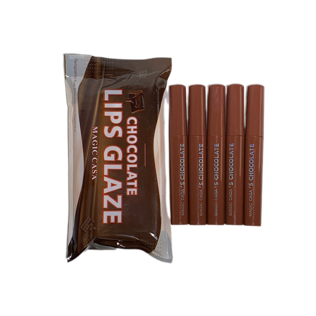 Beauty Magic Casa Chocolate Matte Lip Glaze Set