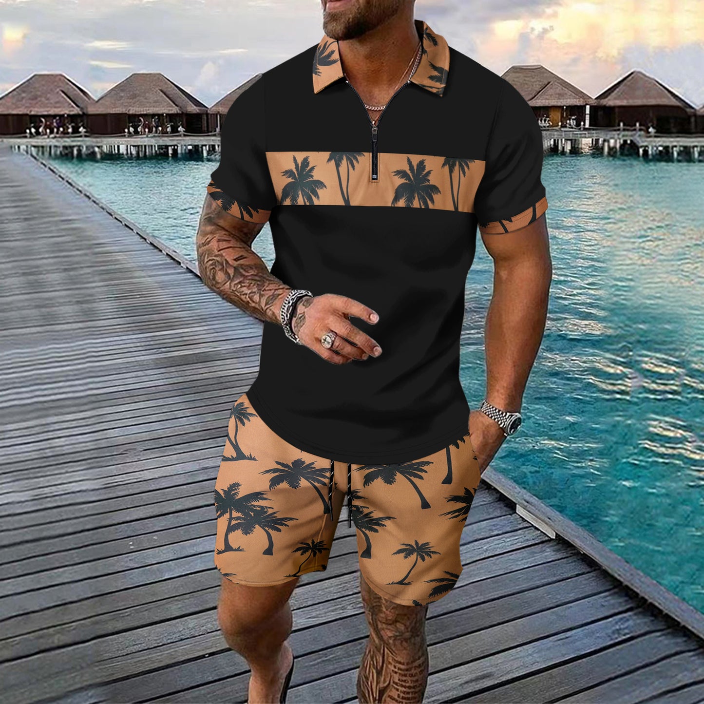 Men New Summer Leisure Set